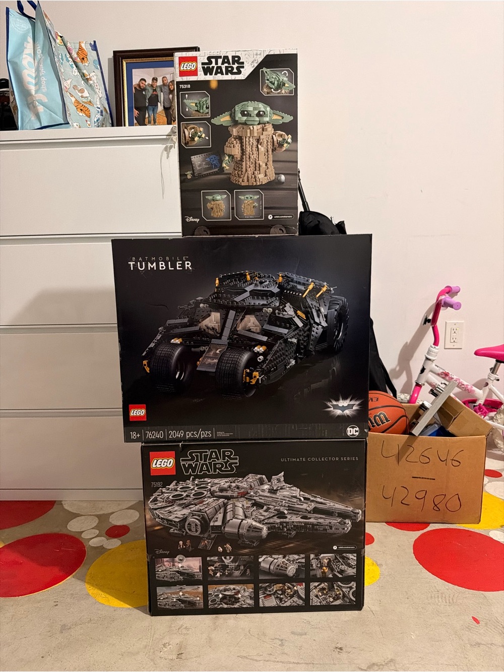 Lego Star Wars & DC Collector Bundle - Black, Gray, Green